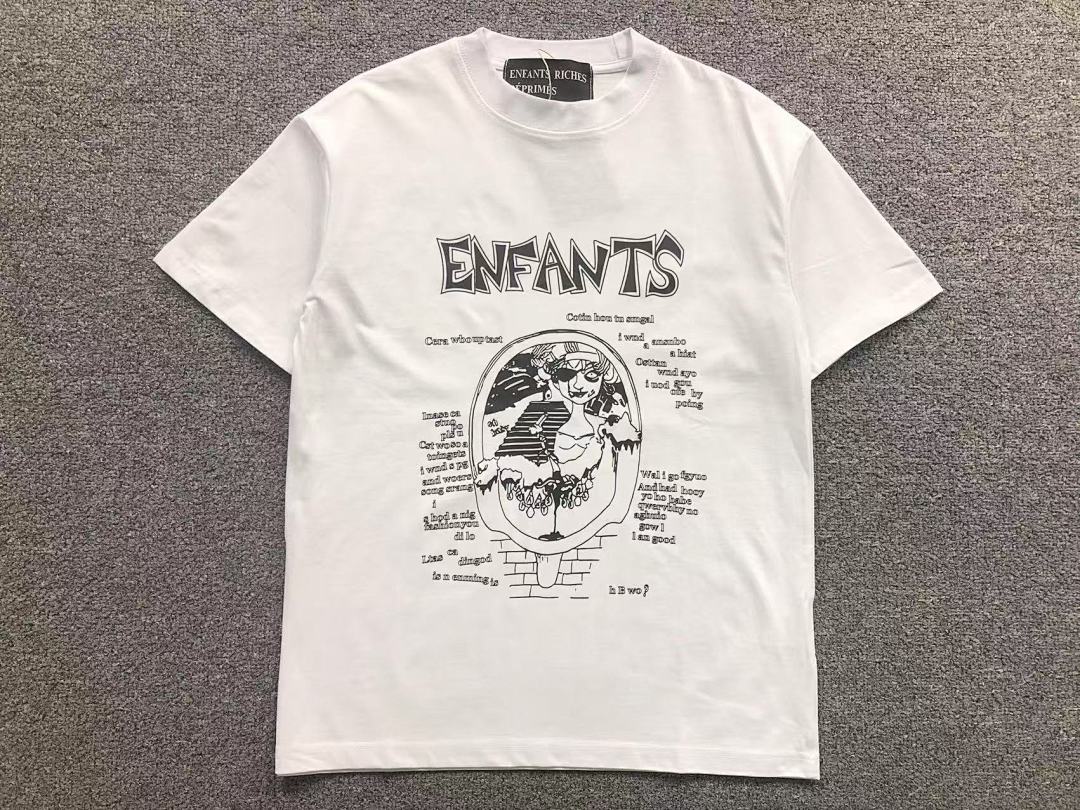 Chanel 85 ENFANTS RICHES DEPRIMES T-SHIRT 5212457162 (Im 170Cm 60Kg I Wear Size S In The Phot) - Image 5
