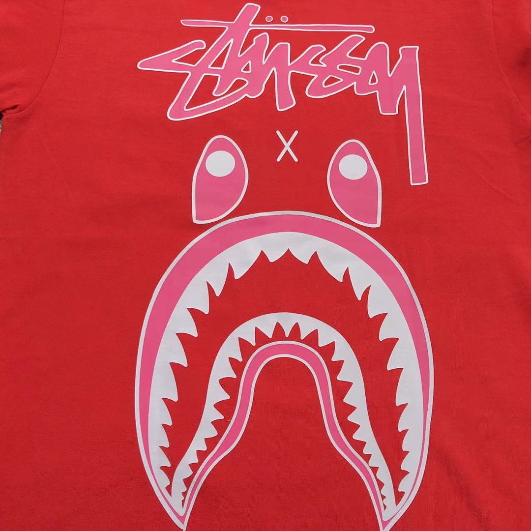Bape 78 BAPE STUSSY T-SHIRT 1102090342 (Im 170Cm 55Kg I Wear Size S In The Phot) - Image 15