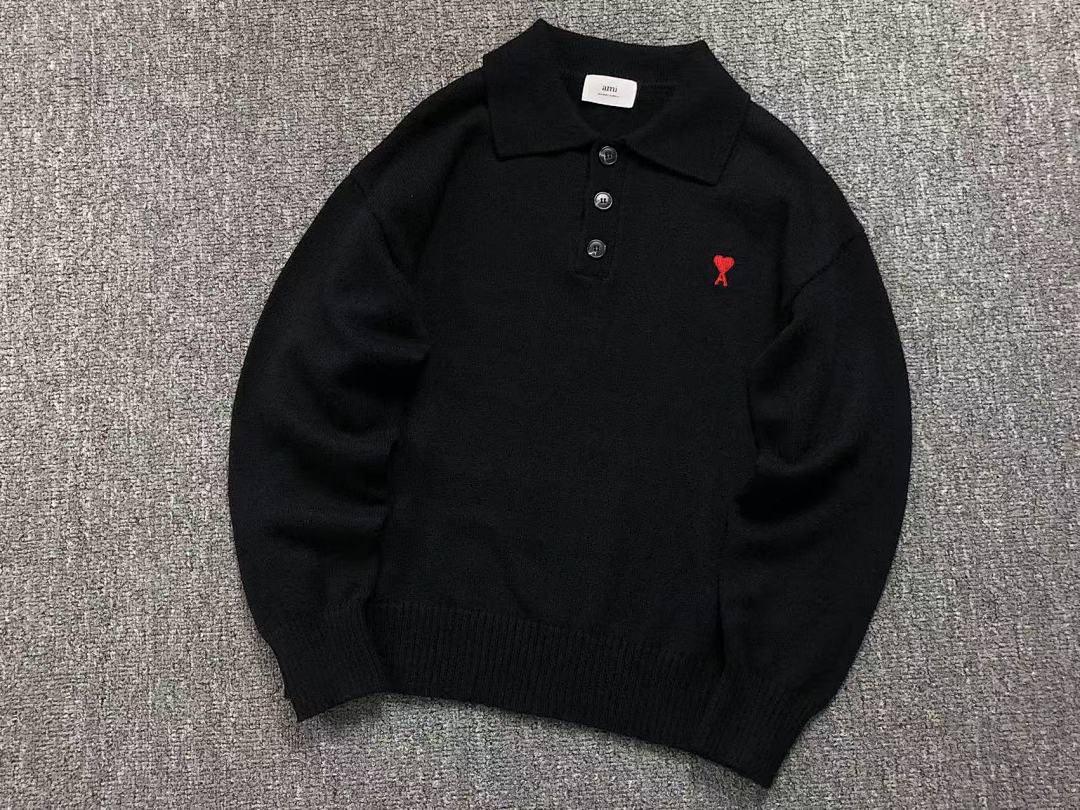 AMI 145 AMI SWEATER 211161117 (Im 170Cm 55Kg I Wear Size M In The Phot) - Image 7