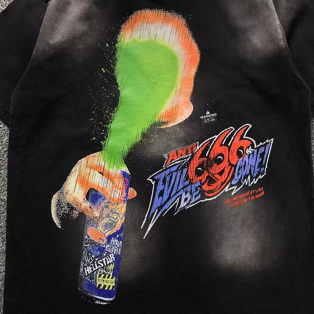 Hellstar 139 HELLSTAR T-SHIRT 3207261272 (Im 170Cm 60Kg I Wear Size L In The Phot) - Image 8