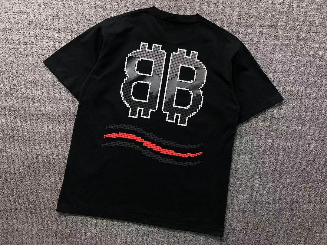 Balenciaga 115 B⭐L⭐⭐⭐IA⭐A T-SHIRT 520123020 (Im 170Cm 60Kg I Wear Size M In The Phot) - Image 14