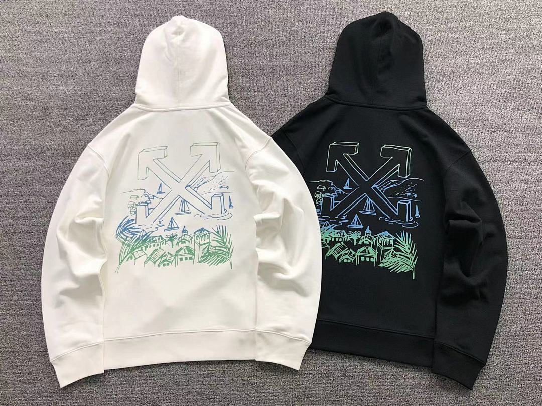 Off-White 168 OFF-WHITE HOODIE 312170319 (Im 170Cm 55Kg I Wear Size M In The Phot) - Image 5