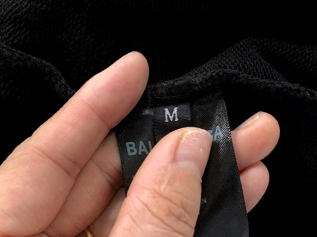 Balenciaga 225 B⭐L⭐⭐⭐IA⭐A HOODIE 5102309136 (Im 170Cm 60Kg I Wear Size M In The Phot) - Image 15