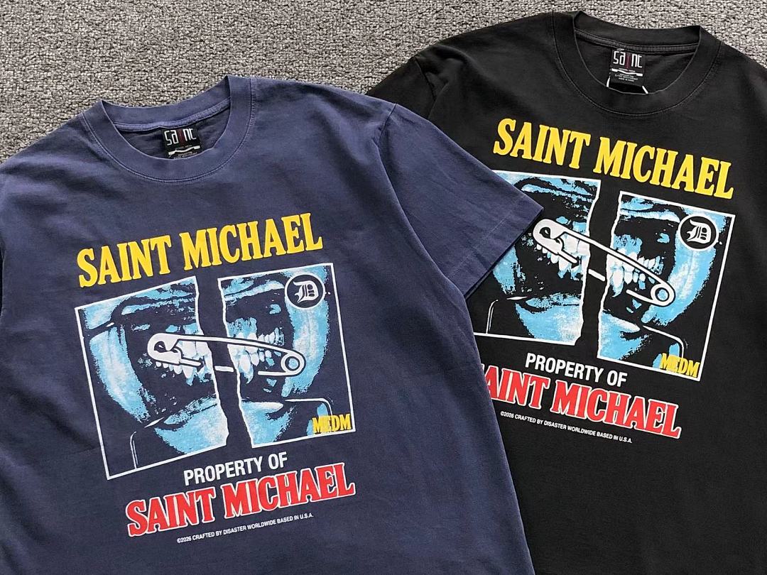 Chanel 98 SAINT MICHAEL T-SHIRT 42081401155 (Im 170Cm 60Kg I Wear Size S In The Phot) - Image 6