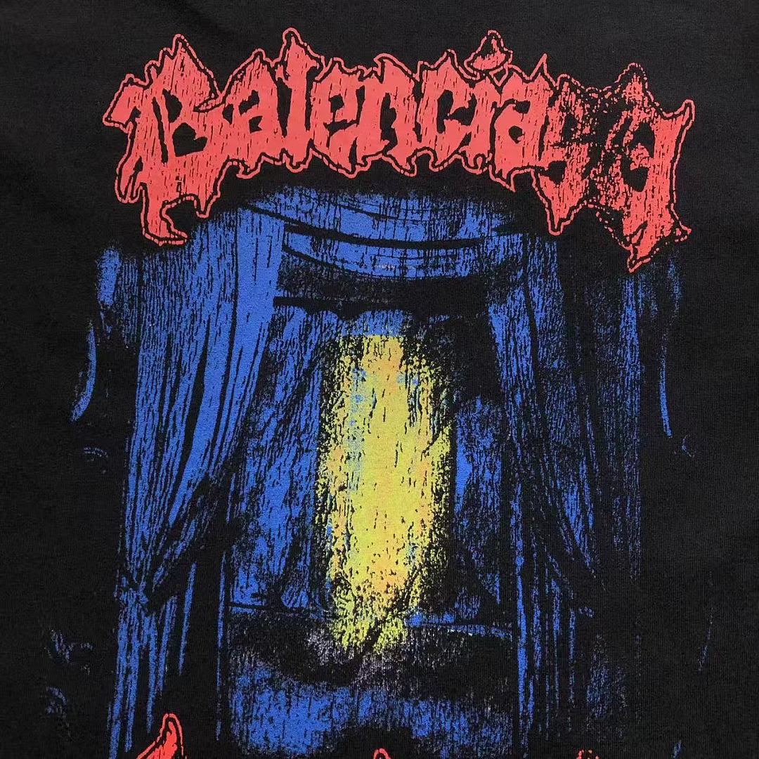 Balenciaga 128 B⭐L⭐⭐⭐IA⭐A T-SHIRT 42042405163 (Im 170Cm 60Kg I Wear Size XS In The Phot) - Image 9