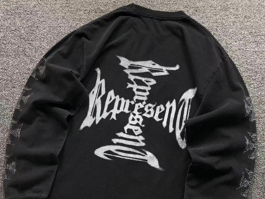 Represent 135 REPRESENT LONG SLEEVED 3205301317 (Im 170Cm 60Kg I Wear Size S In The Phot) - Image 7