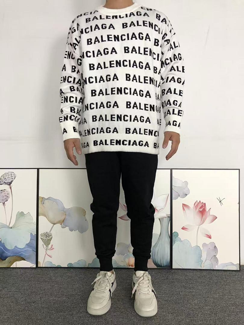 Balenciaga 138 B⭐L⭐⭐⭐IA⭐A SWEATER 41101107146 (Im 170Cm 60Kg I Wear Size M In The Phot) - Image 3