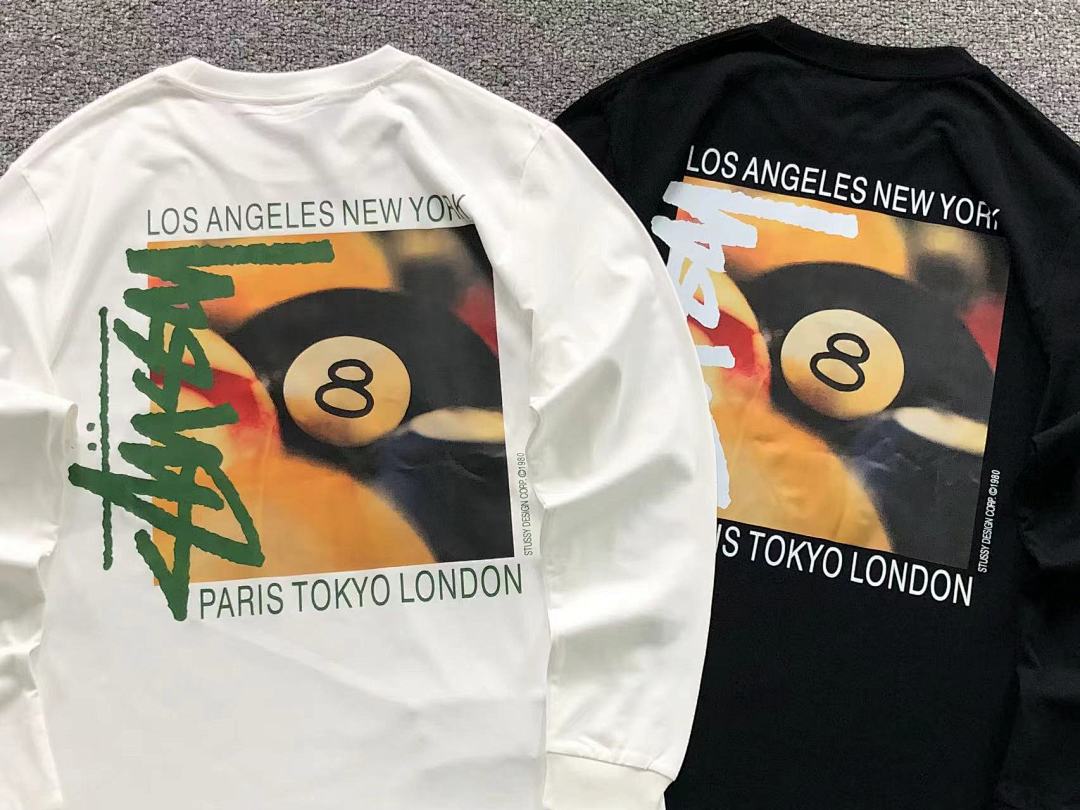 Stussy 95 STUSSY LONG SLEEVED 582005123 (Im 170Cm 60Kg I Wear Size M In The Phot) - Image 6