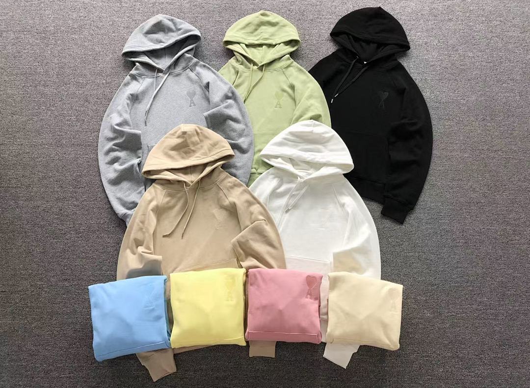 AMI 118 AMI HOODIE 57281488 (Im 170Cm 60Kg I Wear Size M In The Phot)