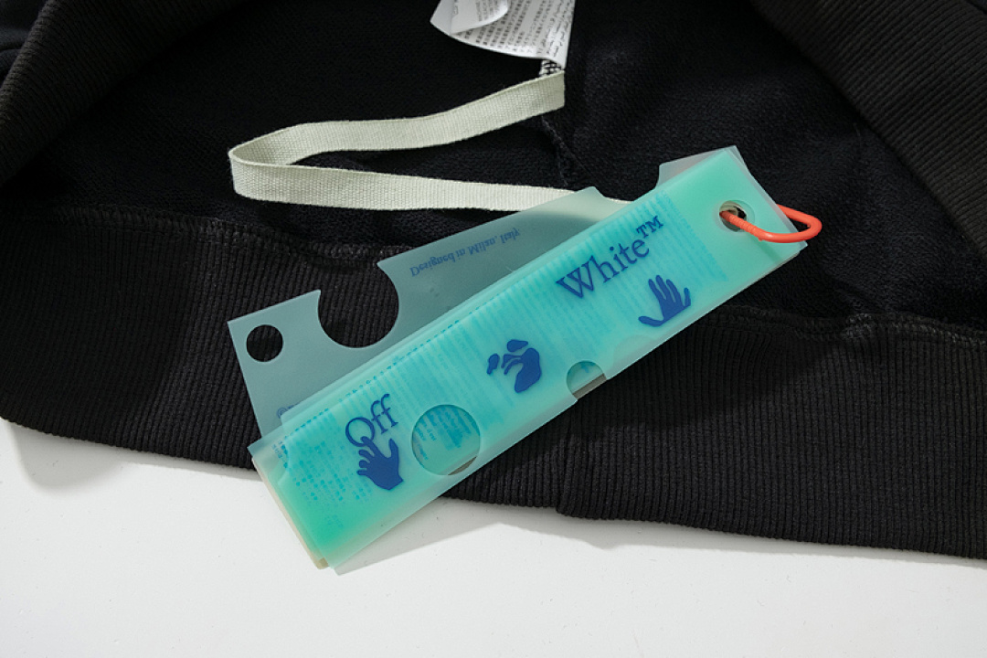 Off-White 119 OFF-WHITE (WHITE HOODIE) - Image 16