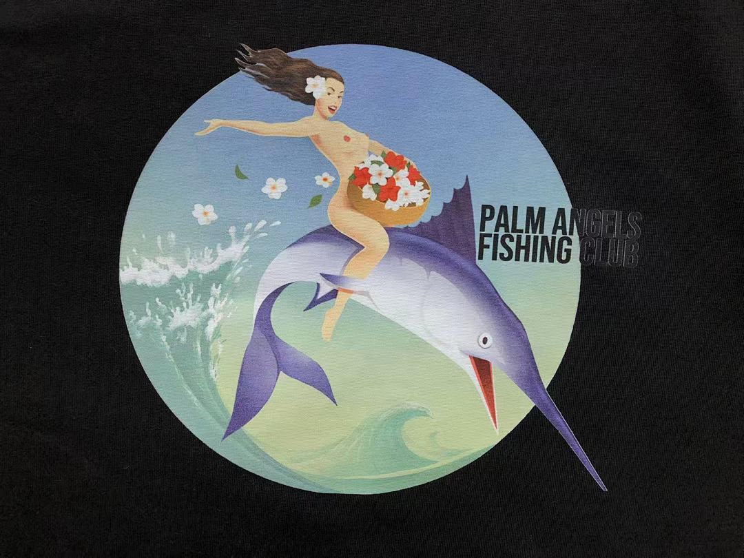 Palm Angels 78 PALM ANGELS T-SHIRT 41060950121 (Im 170Cm 60Kg I Wear Size L In The Phot) - Image 13