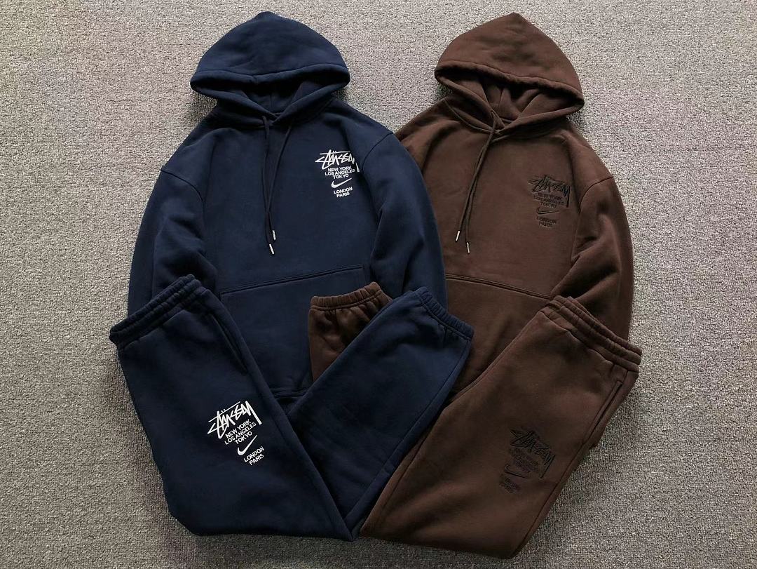 Nike TROUSERS 118 N⭐K⭐ STUSSY HOODIE - Image 6