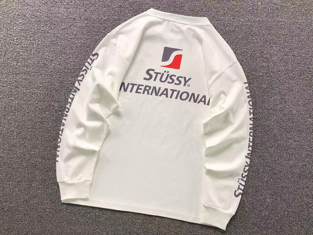 Stussy 108 STUSSY LONG SLEEVED 412052502 (Im 170Cm 60Kg I Wear Size M In The Phot) - Image 8