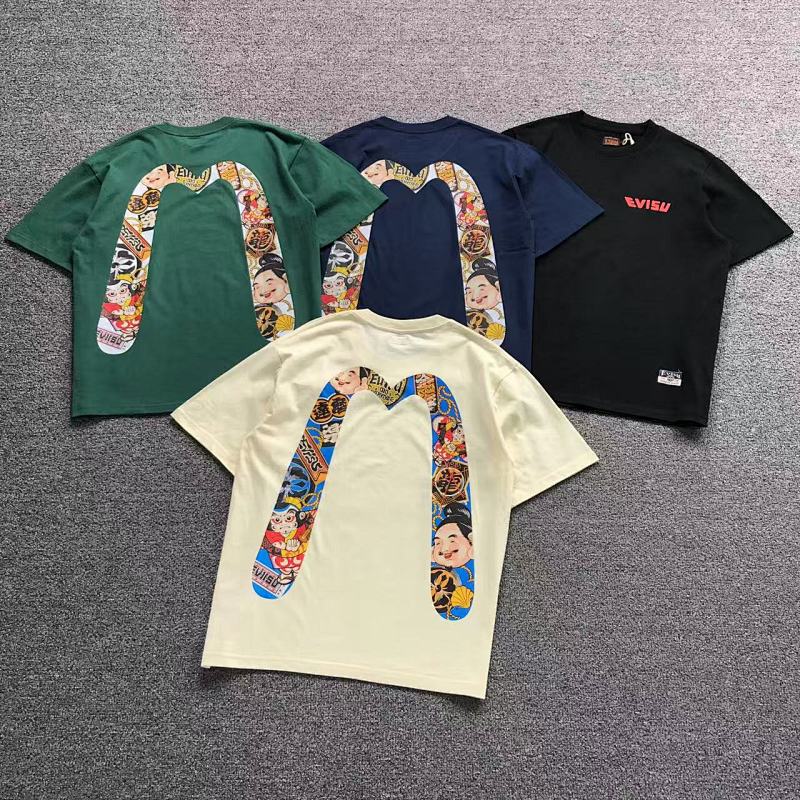 Evisu 115 EVISU T-SHIRT 4204020277 (Im 170Cm 60Kg I Wear Size L In The Phot)