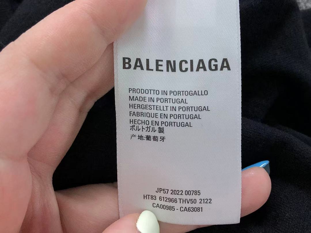 Balenciaga 115 B⭐L⭐⭐⭐IA⭐A T-SHIRT 22051318172 (Im 170Cm 60Kg I Wear Size L In The Phot) - Image 19