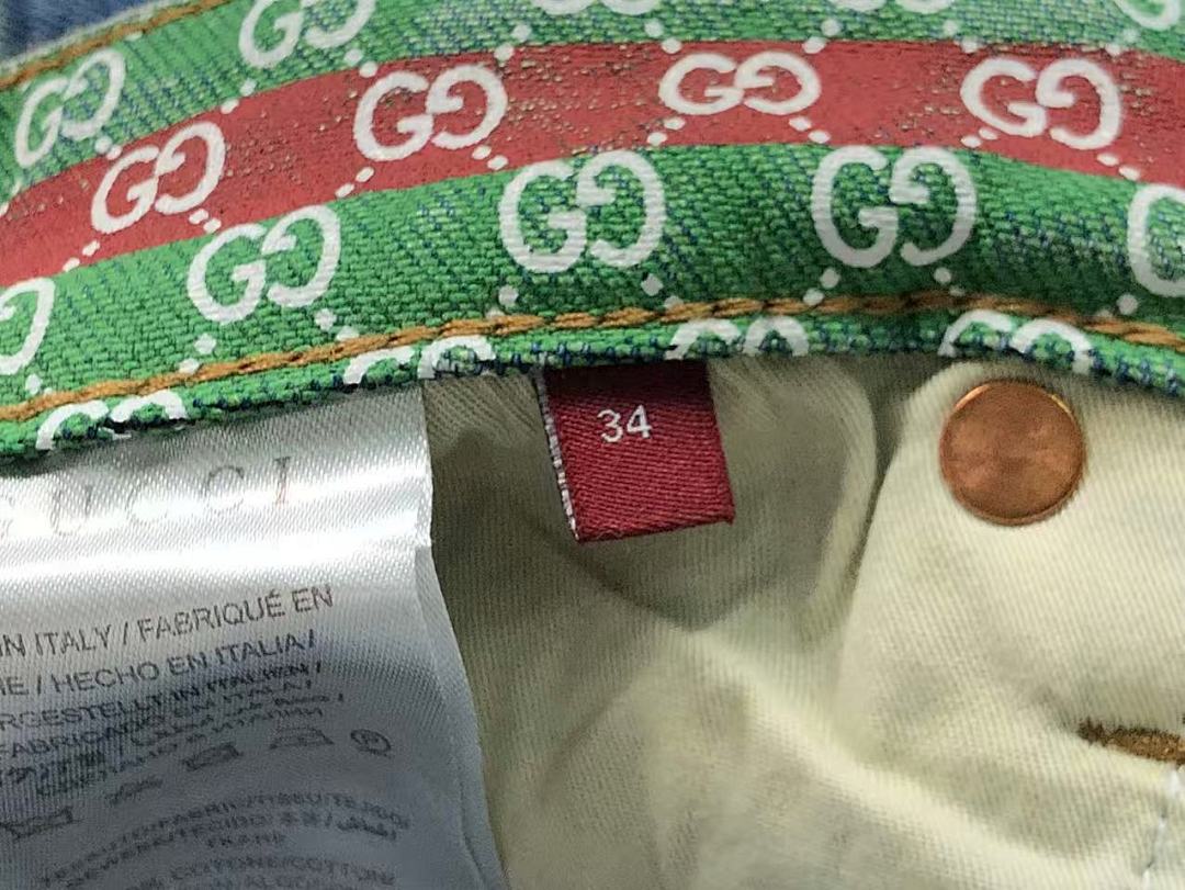 Gucci 245 G⭐C⭐I TROUSERS 511250205 (Im 170Cm 60Kg I Wear Size 34 In The Phot) - Image 22