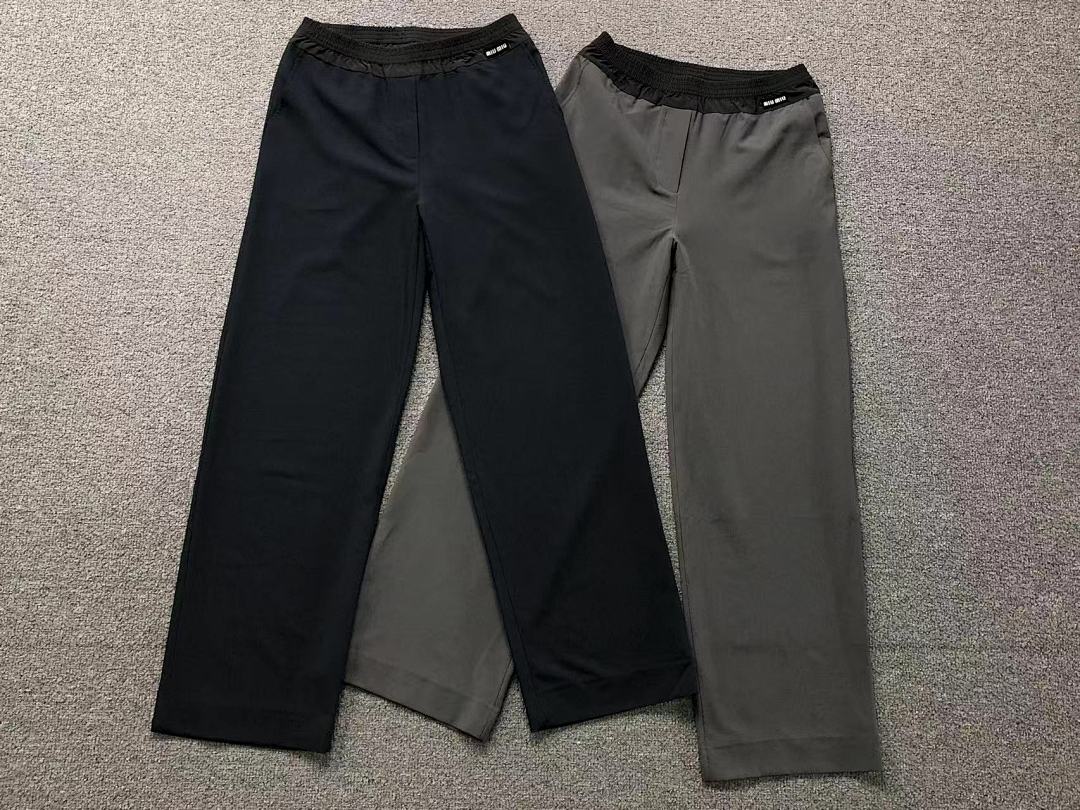 Miu Miu 188 M⭐U TROUSERS 2201190304 (Im 170Cm 60Kg I Wear Size 38 In The Phot) - Image 5
