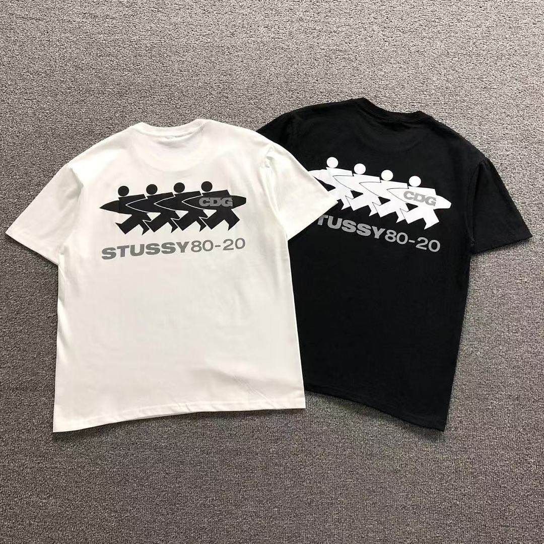 Comme des Garcons 72 STUSSY CDG T-SHIRT 52080516182 (Im 170Cm 60Kg I Wear Size M In The Phot)