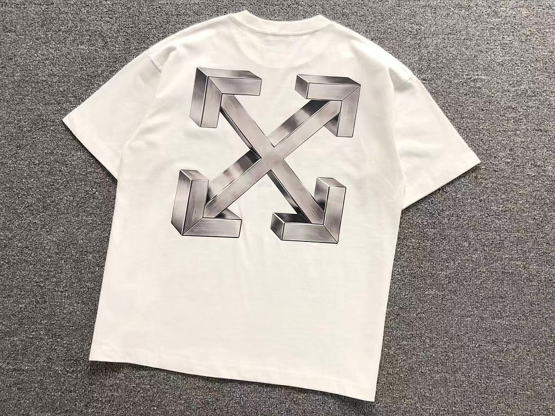 Off-White 105 OFF-WHITE T-SHIRT 5207030619 (Im 170Cm 60Kg I Wear Size M In The Phot) - Image 7