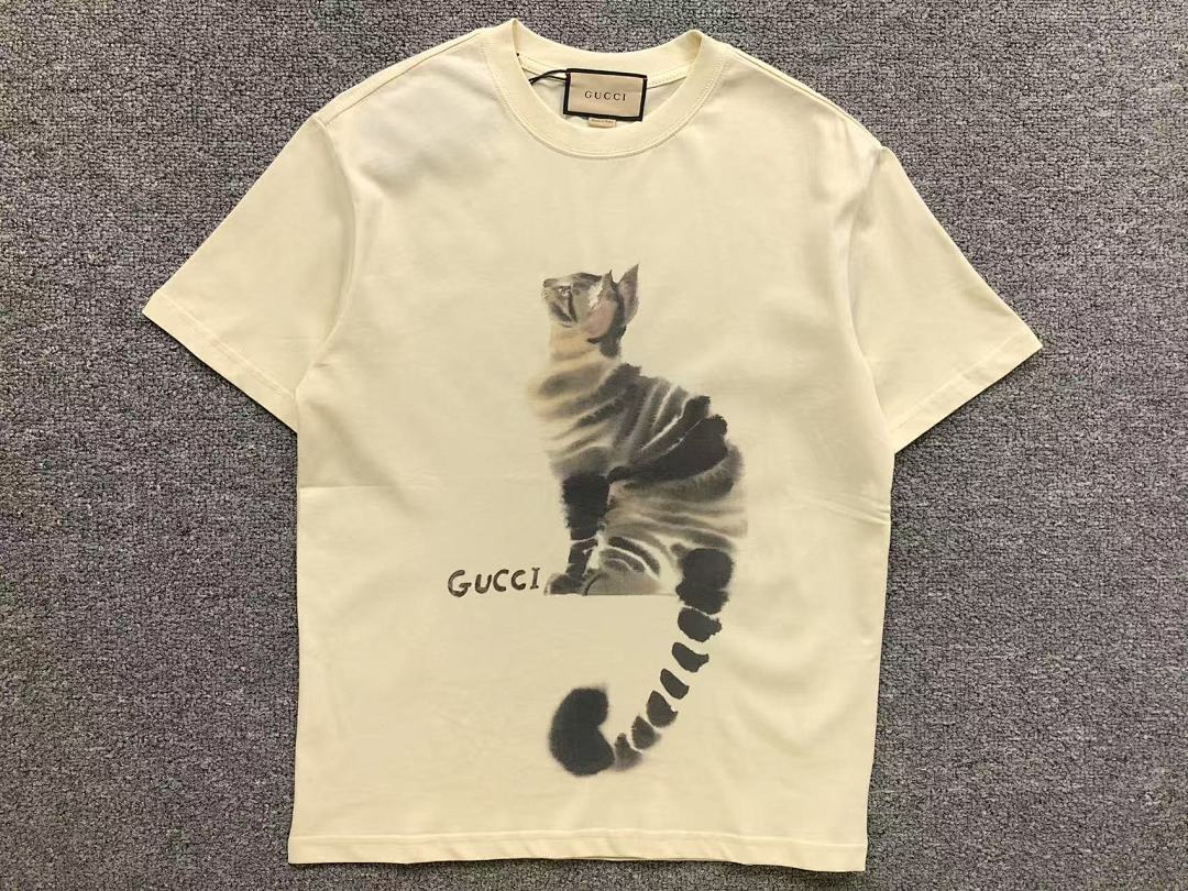 Gucci 85 G⭐C⭐I T-SHIRT 5050821101 (Im 170Cm 60Kg I Wear Size S In The Phot) - Image 5