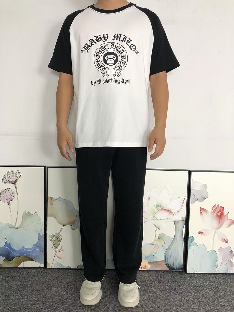 Bape 88 C⭐⭐OME HE⭐⭐TS BAPE T-SHIRT 1272305177 (Im 170Cm 60Kg I Wear Size M In The Phot) - Image 3