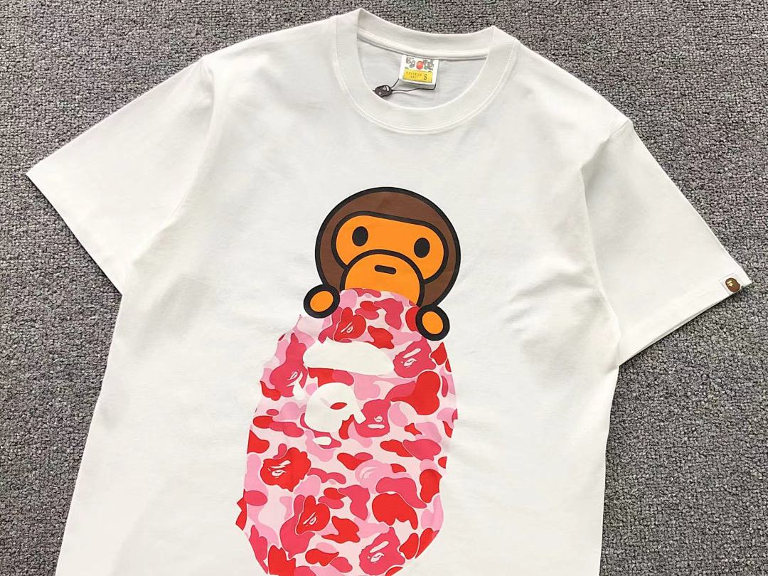 Bape 85 BAPE T-SHIRT 4104241298 (Im 170Cm 60Kg I Wear Size S In The Phot) - Image 8