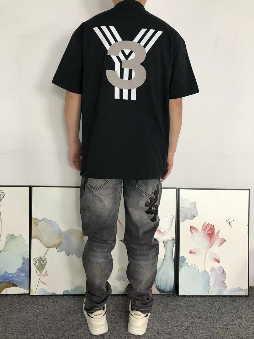 Y-3 118 Y-3 T-SHIRT 3201121021 (Im 170Cm 60Kg I Wear Size M In The Phot) - Image 4