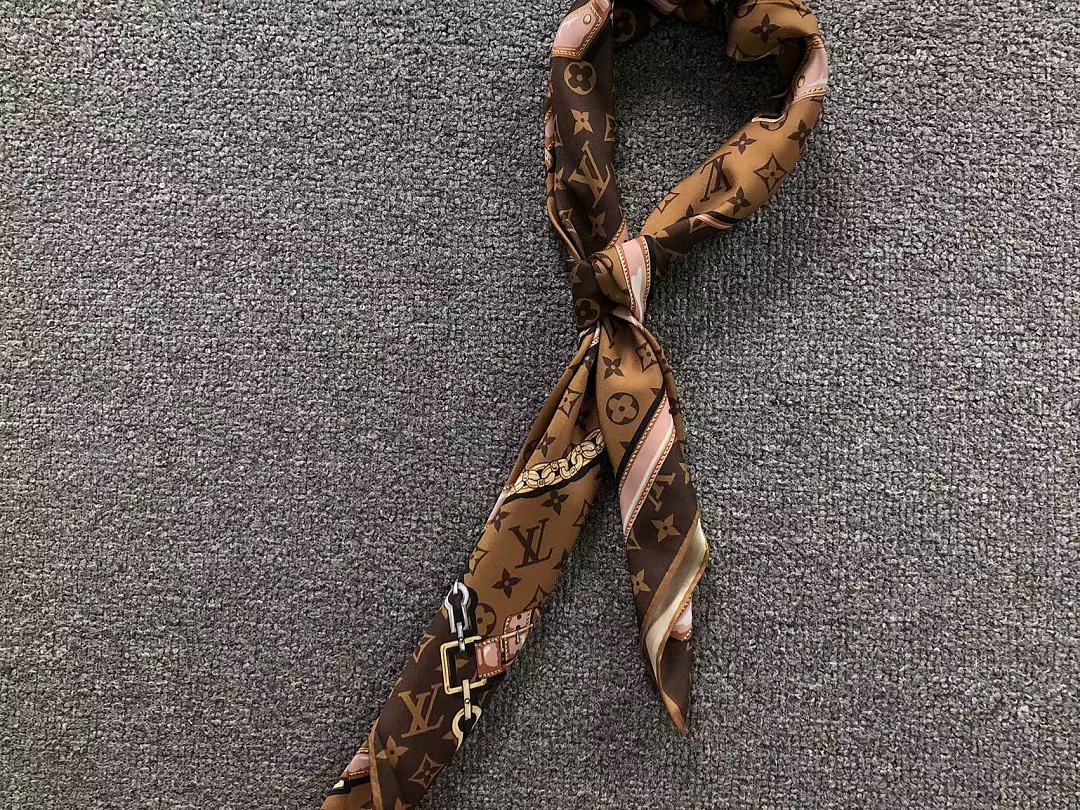 Louis Vuitton 95 L⭐ SCARF 5262009102 (Long 90CM* Wide - Image 9