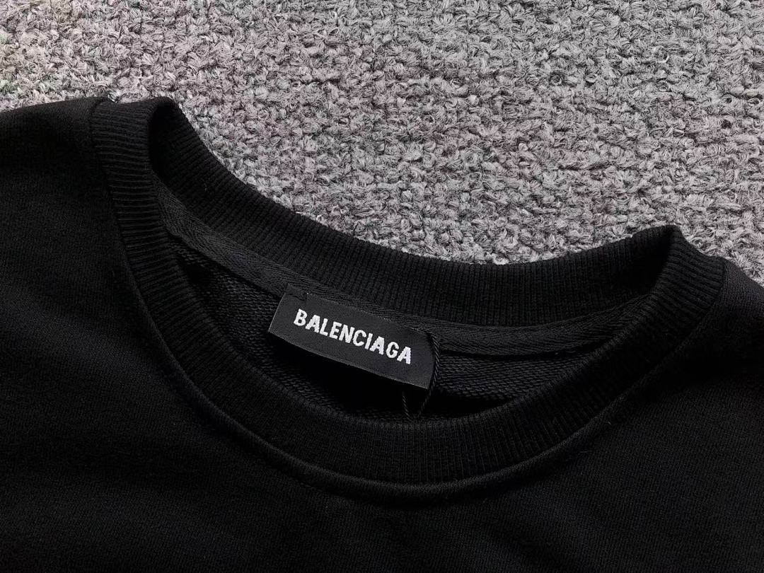 Balenciaga 135 B⭐L⭐⭐⭐IA⭐A HOODIE 5110612147 (Im 170Cm 60Kg I Wear Size M In The Phot) - Image 20