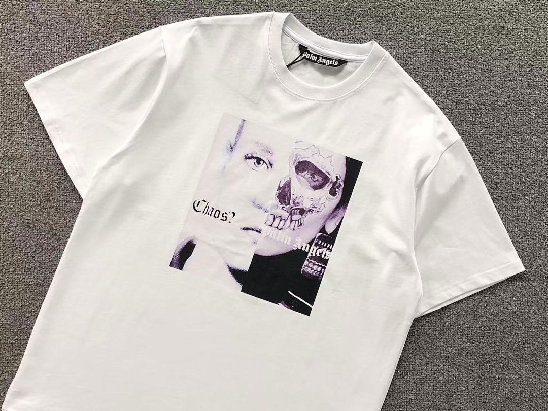 Palm Angels 78 PALM ANGELS T-SHIRT 41060952121 (Im 170Cm 60Kg I Wear Size L In The Phot) - Image 8
