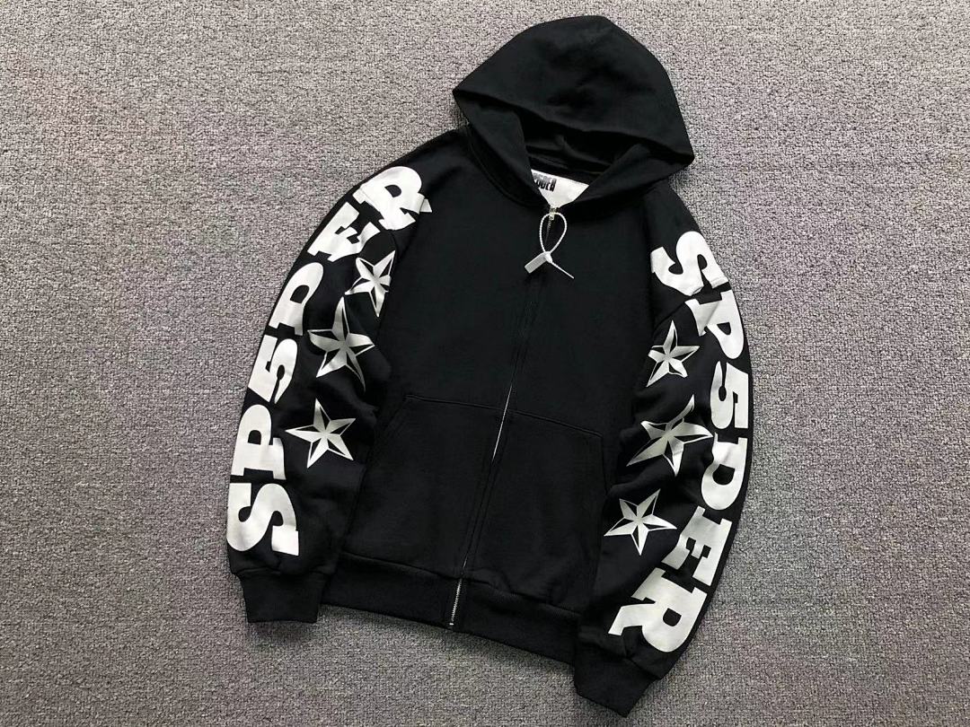 Sp5der 218 SP5DER HOODIE 2203111272 (Im 170Cm 60Kg I Wear Size M In The Phot) - Image 6