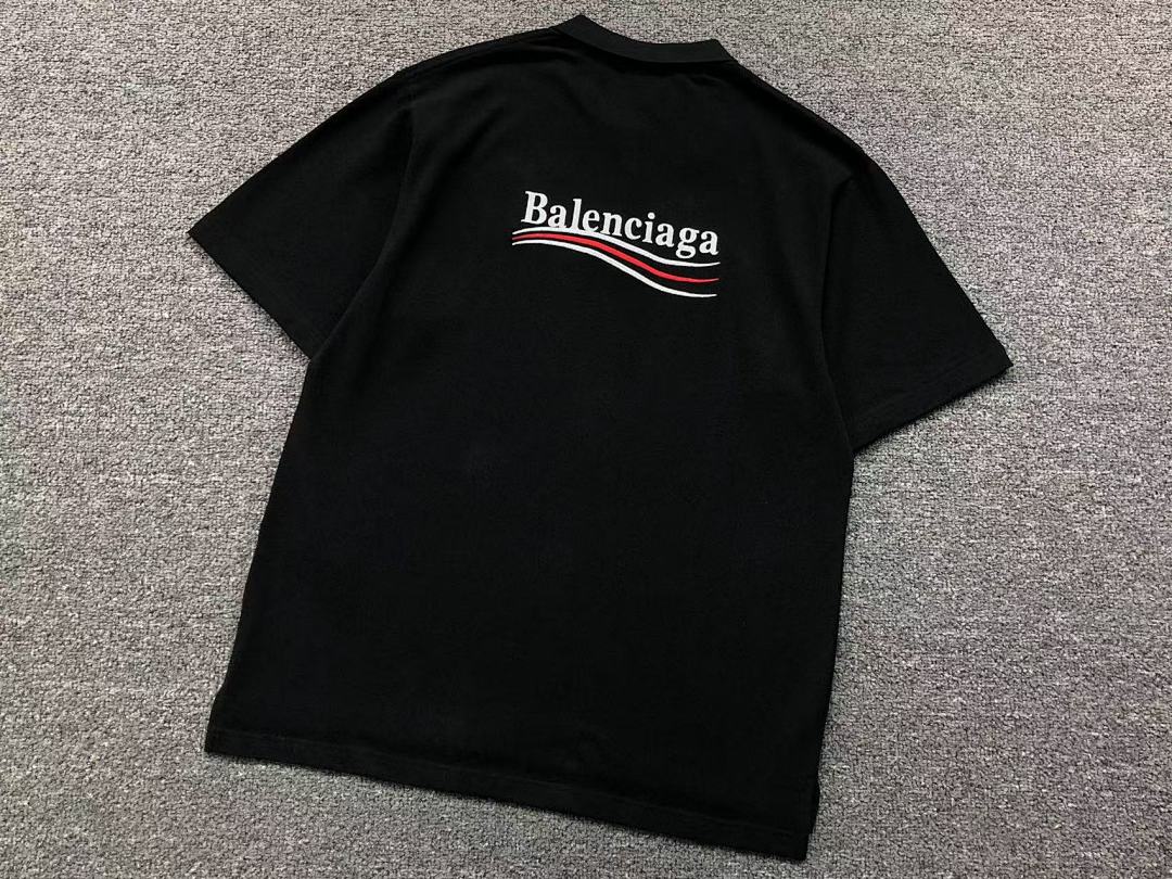 Balenciaga 158 B⭐L⭐⭐⭐IA⭐A POLO 3108081321 (Im 170Cm 60Kg I Wear Size S In The Phot) - Image 6