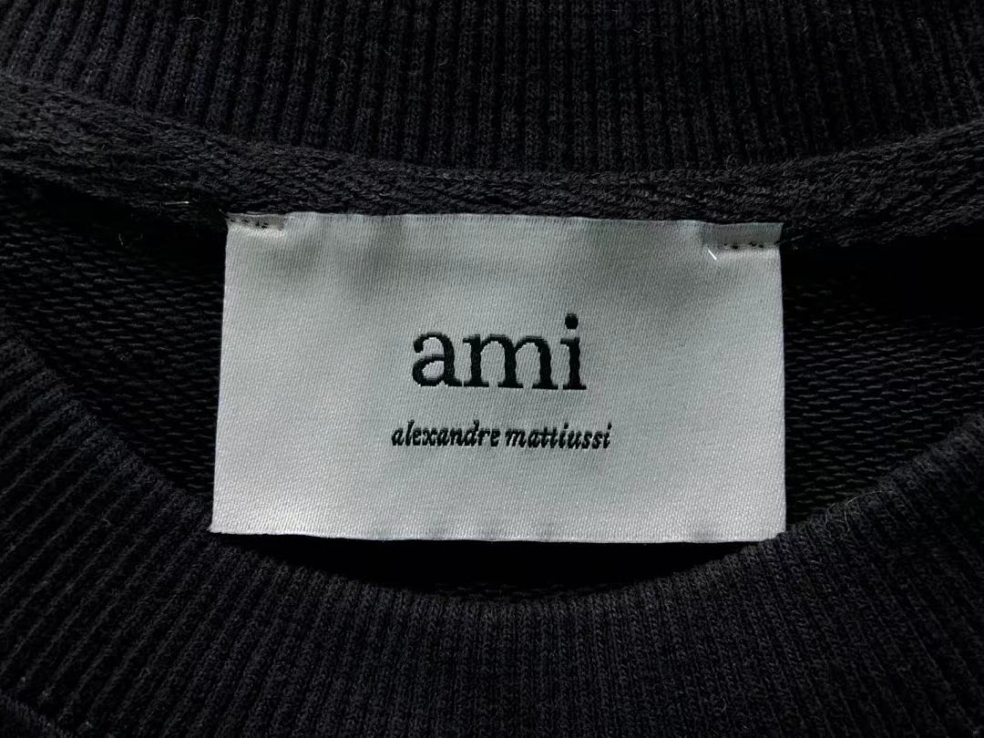 AMI 138 AMI HOODIE 3110070817 (Im 170Cm 60Kg I Wear Size S In The Phot) - Image 11