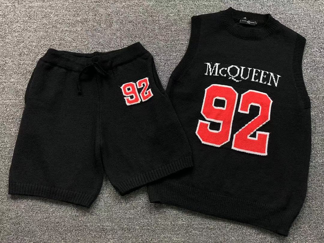 Alexander McQueen 178 ALEXANDER MCQUEEN VEST SHORTS SWEATER 11082511140 (Im 170Cm 60Kg I Wear Size L In The Phot) - Image 6