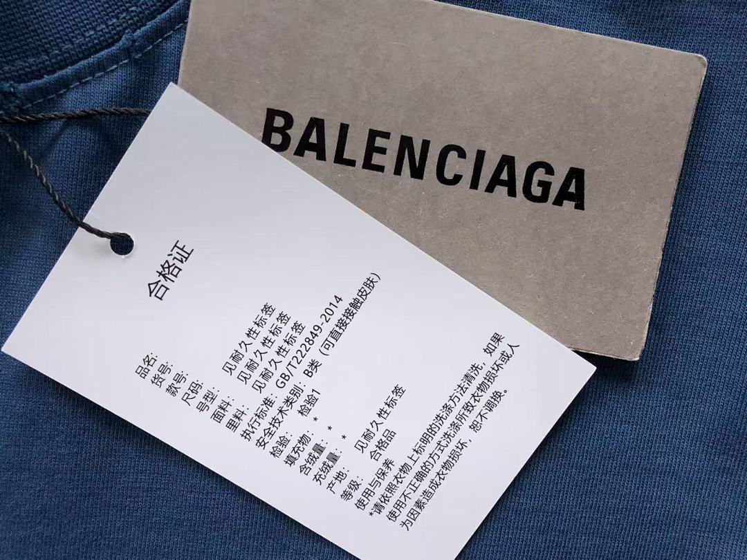 Balenciaga 178 B⭐L⭐⭐⭐IA⭐A T-SHIRT 2152603001 (Im 170Cm 60Kg I Wear Size 2 In The Phot) - Image 16