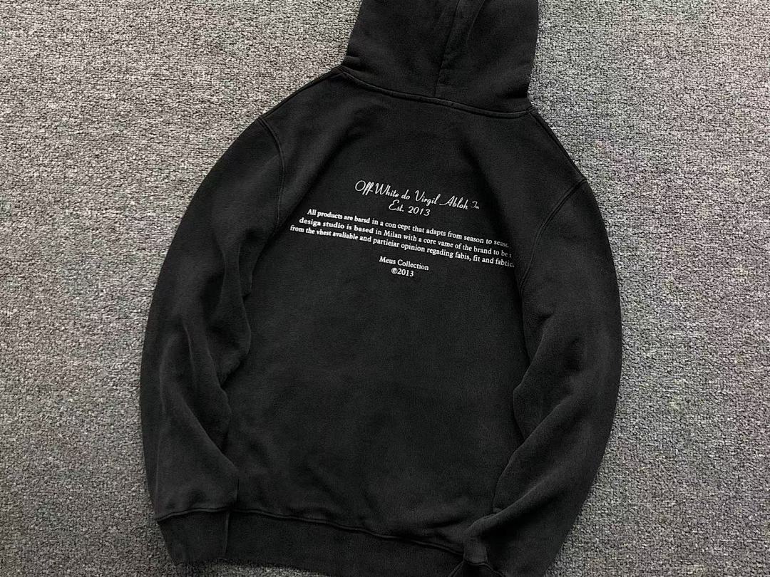 Off-White 195 OFF-WHITE HOODIE 57311319 (Im 170Cm 60Kg I Wear Size S In The Phot) - Image 12
