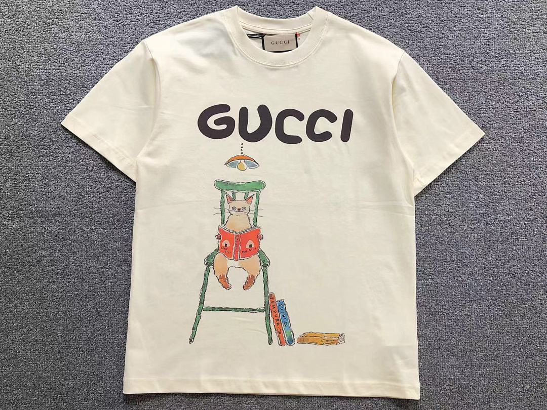 Gucci 85 G⭐C⭐I T-SHIRT 5231953101 (Im 170Cm 60Kg I Wear Size S In The Phot) - Image 5