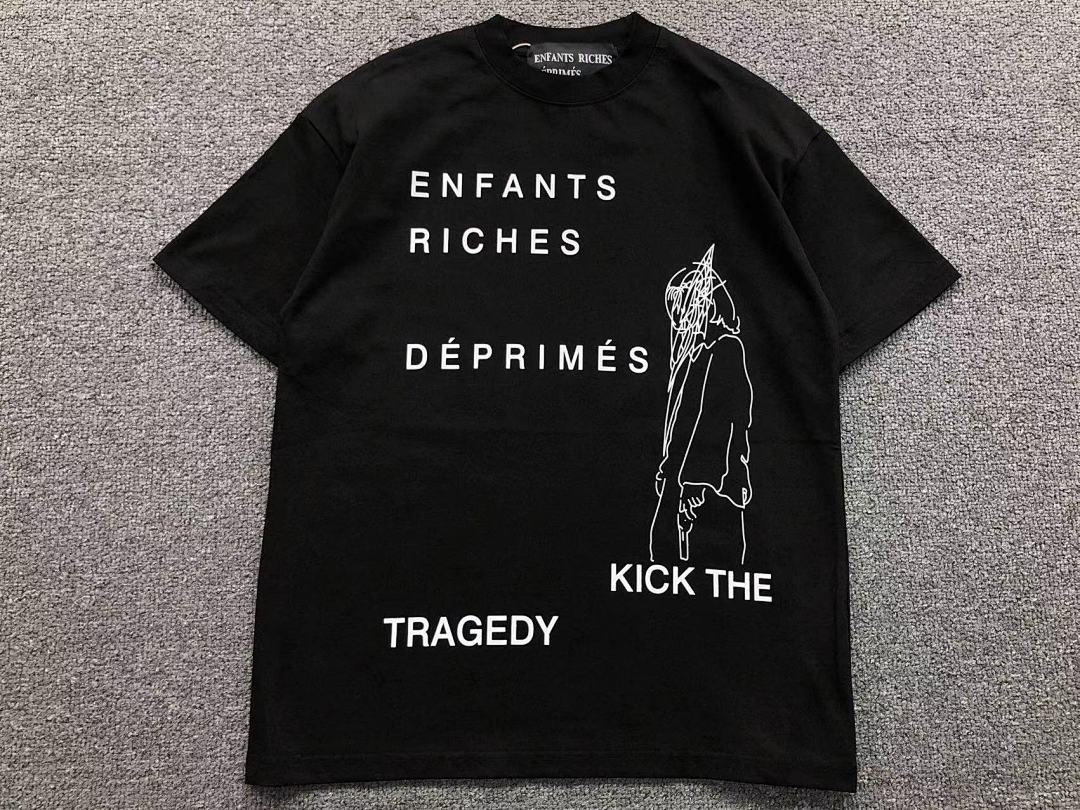 Chanel 85 ENFANTS RICHES DEPRIMES T-SHIRT 42012427162 (Im 170Cm 60Kg I Wear Size S In The Phot) - Image 10