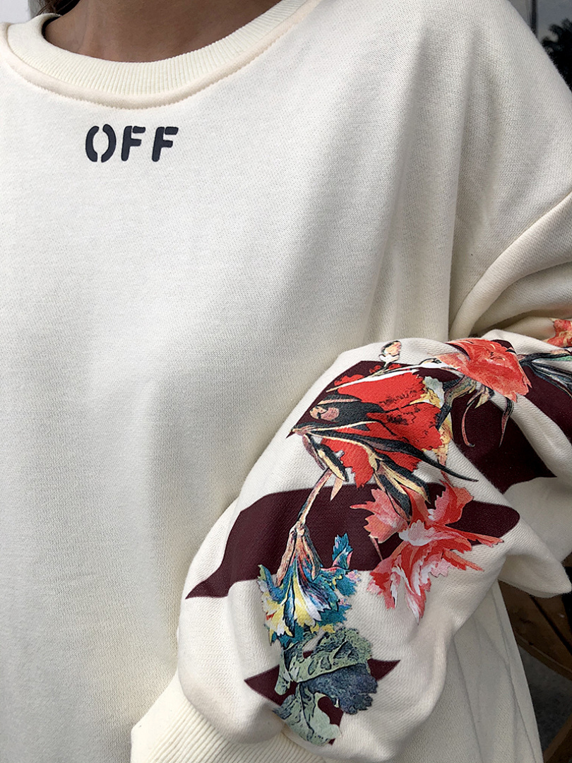 Off-White 119 OFF-WHITE (WHITE HOODIE) - Image 35
