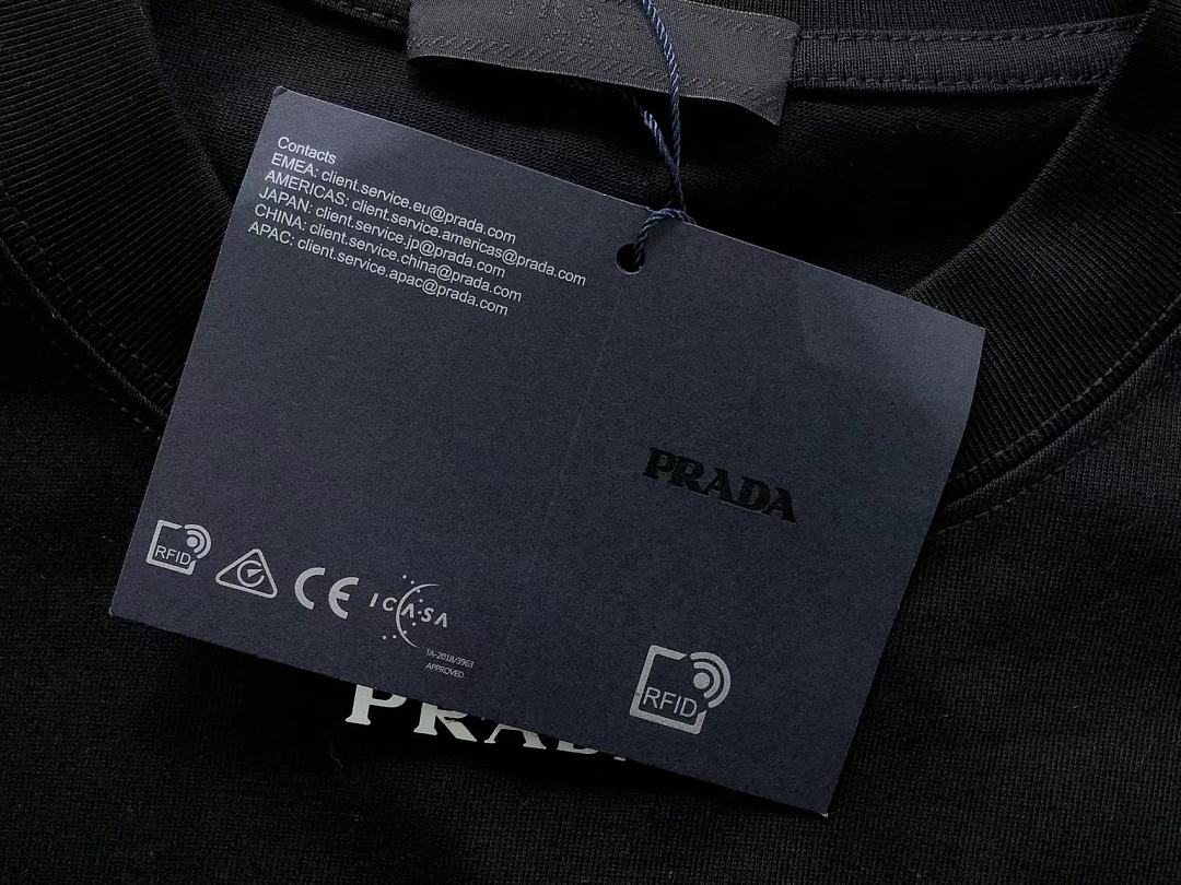 Prada 108 P⭐A⭐A T-SHIRT 42042901133 (Im 170Cm 60Kg I Wear Size 2XL In The Phot) - Image 16