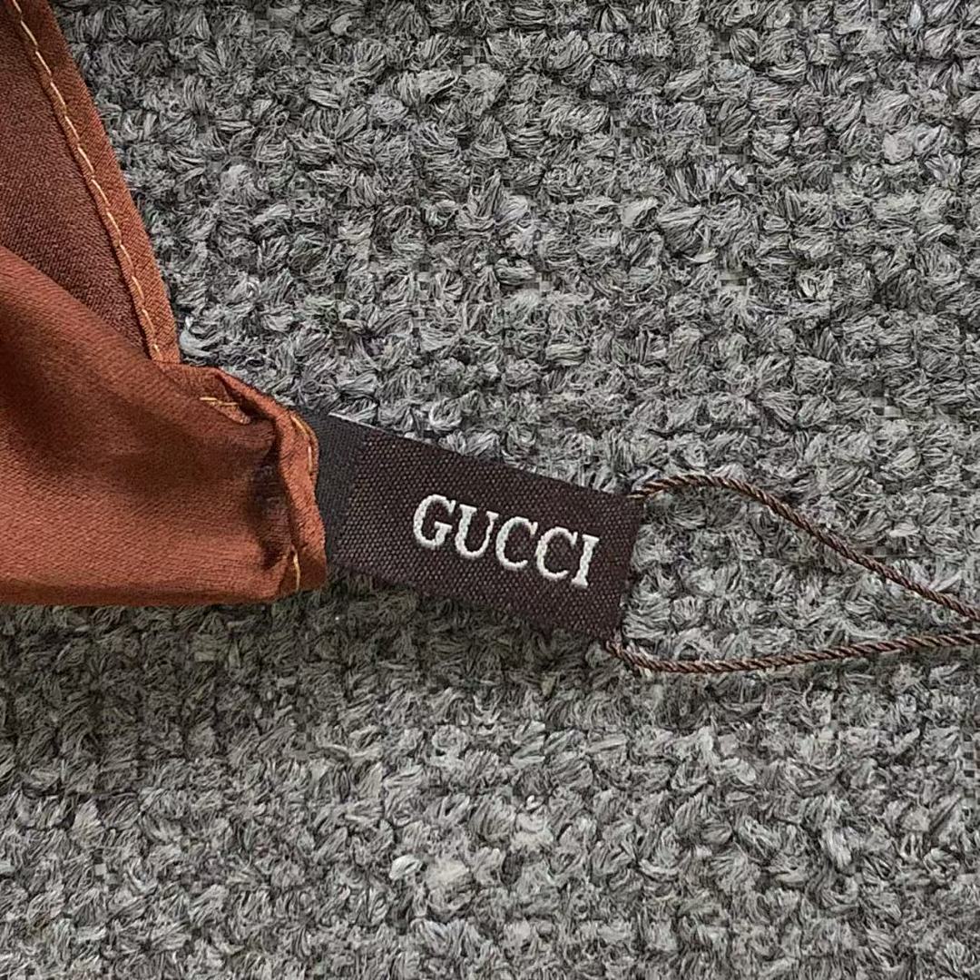 Gucci 85 G⭐C⭐I SCARF 5101101102 (Long 178CM* Wide 90CM*) - Image 8