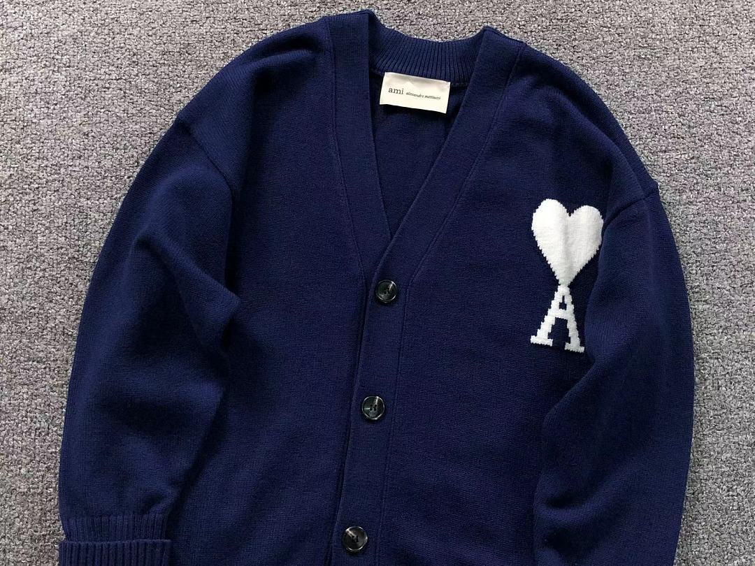 AMI 129 AMI SWEATER 1282301183 (Im 170Cm 60Kg I Wear Size S In The Phot) - Image 22