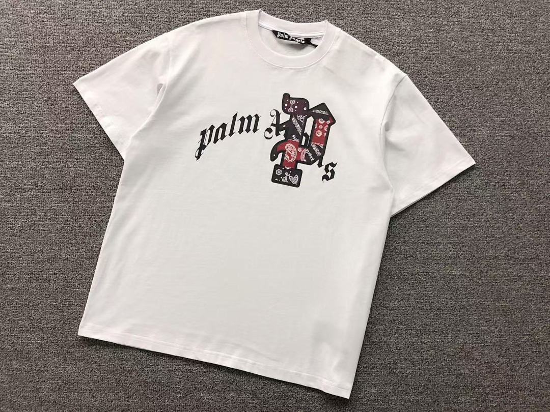 Palm Angels 78 PALM ANGELS T-SHIRT 41060938121 (Im 170Cm 60Kg I Wear Size M In The Phot) - Image 6