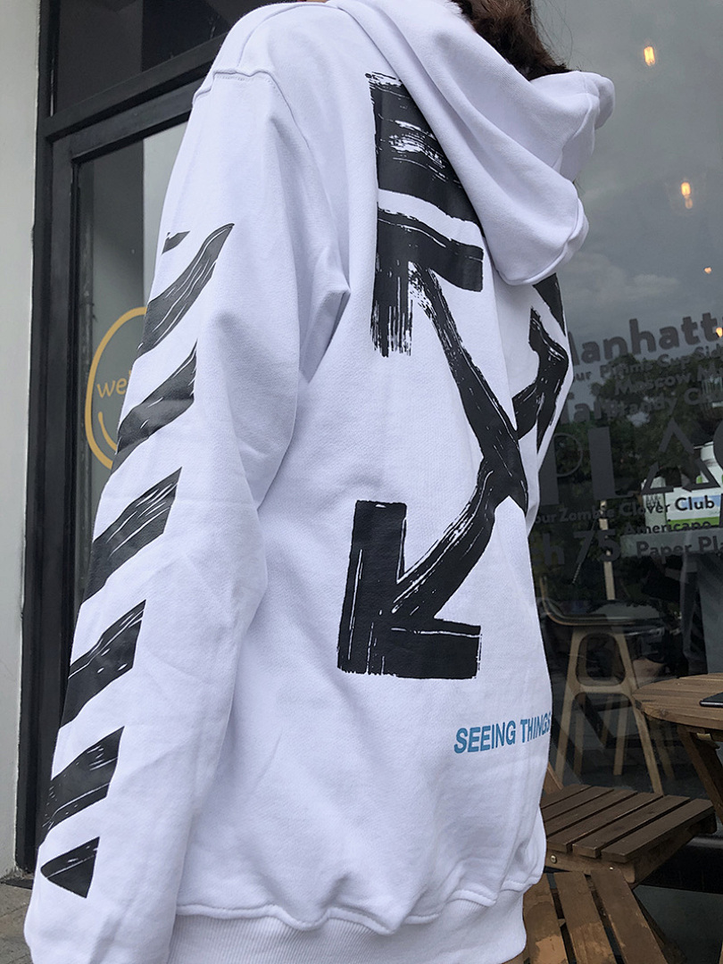 Off-White 98 OFF-WHITE (WHITE HOODIE) - Image 56