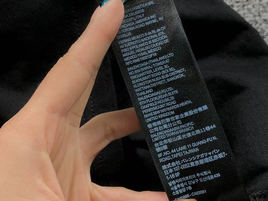 Balenciaga 128 B⭐L⭐⭐⭐IA⭐A T-SHIRT 3203054121 (Im 170Cm 60Kg I Wear Size M In The Phot) - Image 22