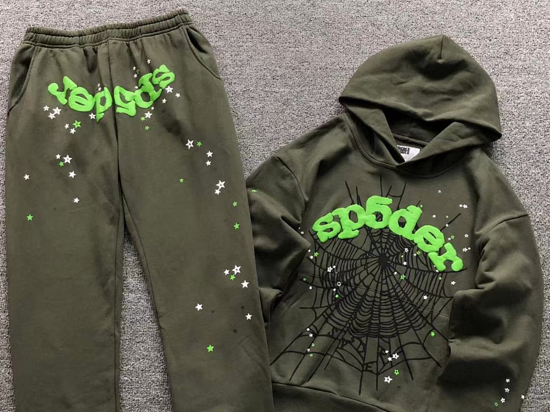 Sp5der TROUSERS 125 SP5DER HOODIE - Image 7