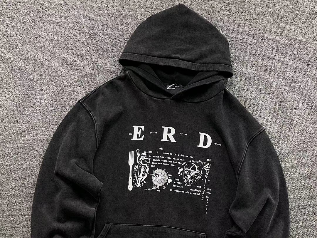 Chanel 135 ENFANTS RICHES DEPRIMES HOODIE 580701117 (Im 170Cm 60Kg I Wear Size S In The Phot) - Image 12