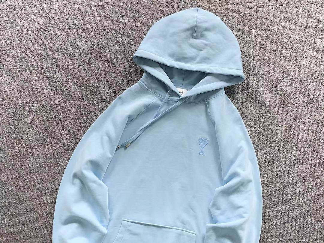 AMI 168 AMI HOODIE 3110170421 (Im 170Cm 60Kg I Wear Size M In The Phot) - Image 19
