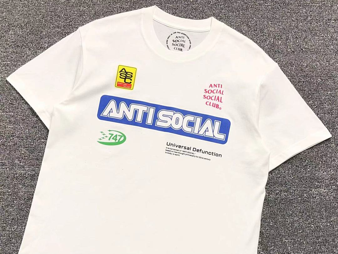 Christian Louboutin 85 ANTI SOCIAL CLUB T-SHIRT - Image 12