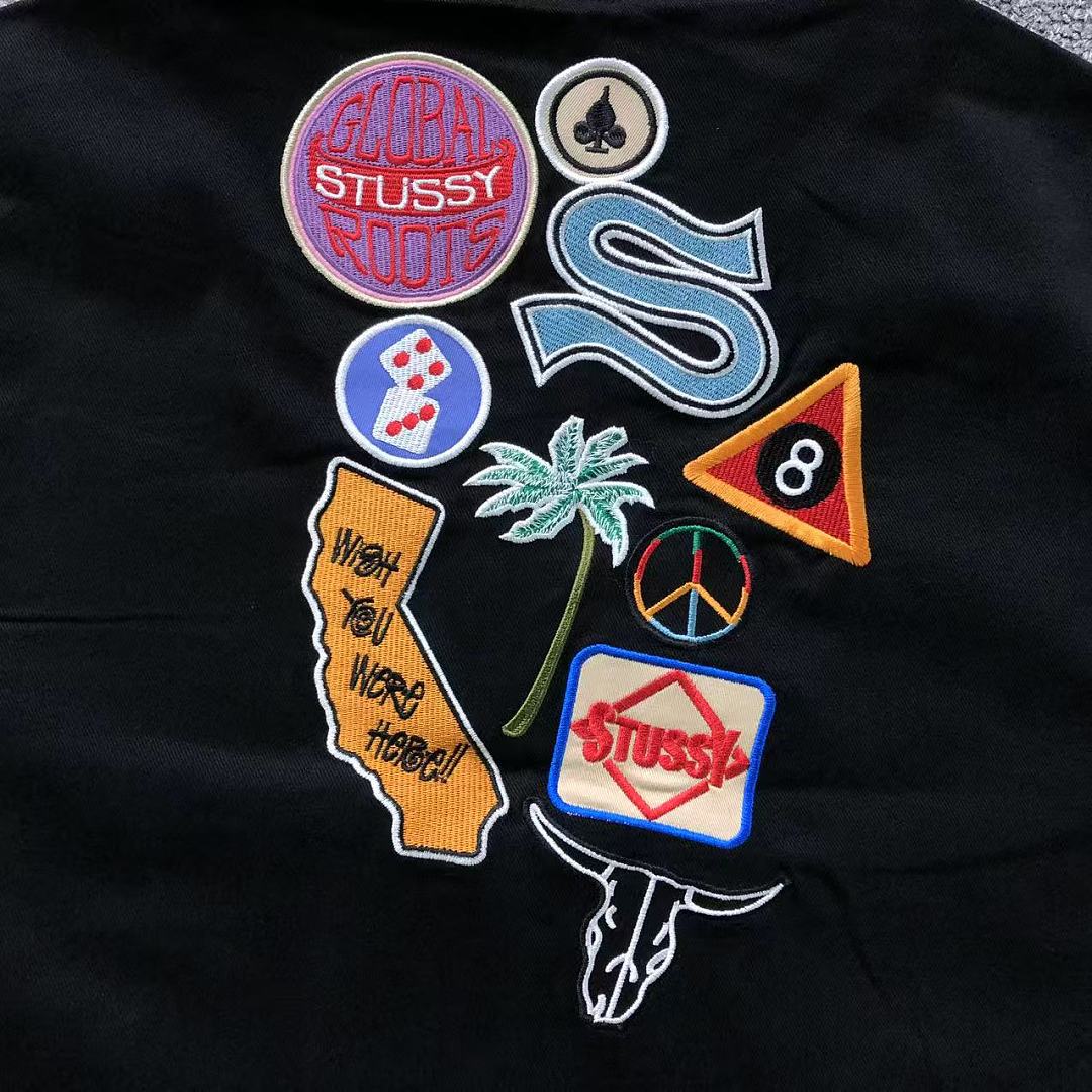 Stussy 225 STUSSY JACKET 42083114001 (Im 170Cm 60Kg I Wear Size S In The Phot) - Image 8